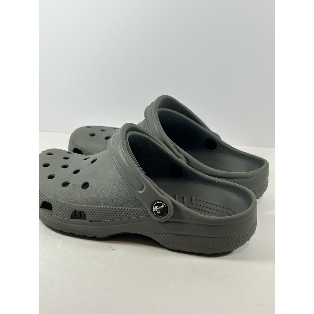 Crocs Classic Clogs Men's 6 Women's 8 Gray